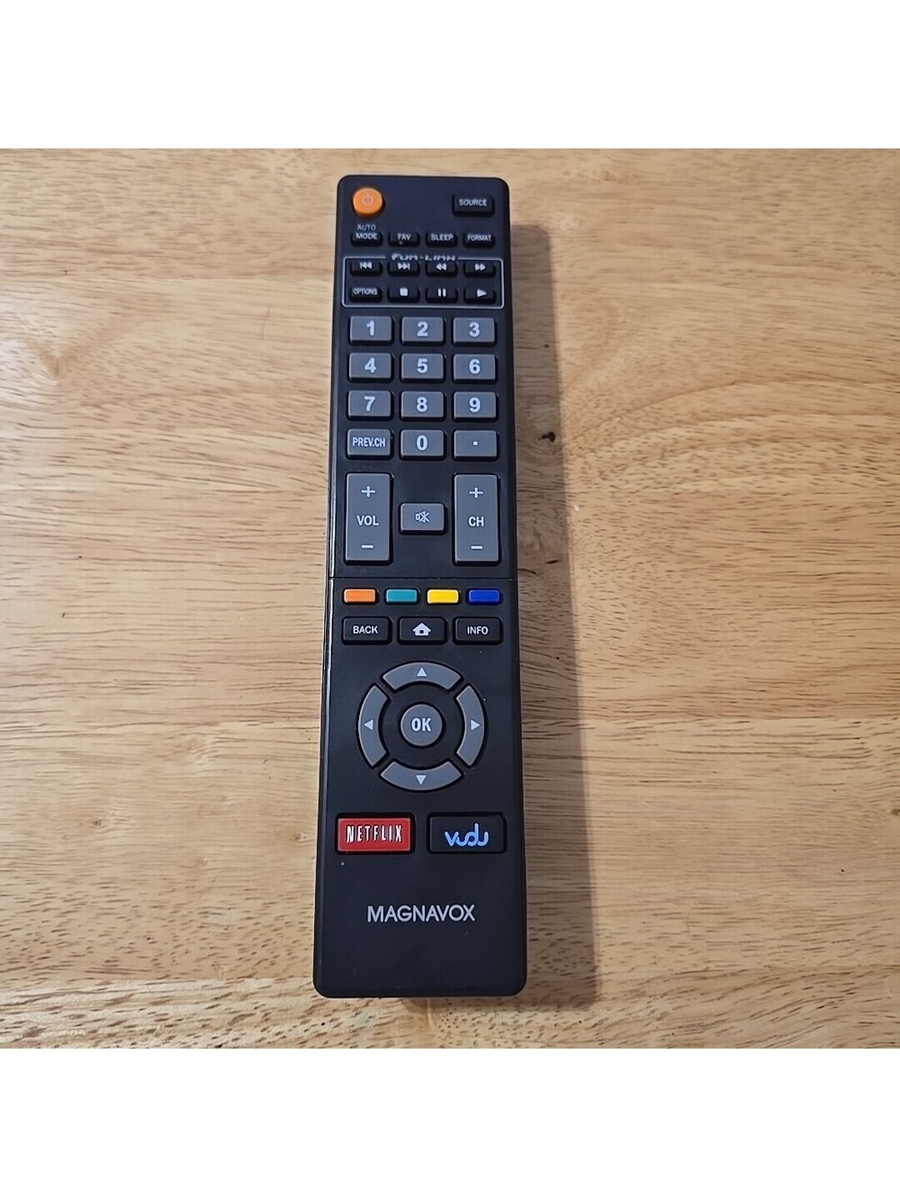 Magnavox Remote Control Genuine OEM Smart TV NH404UD NH400UD Replacement